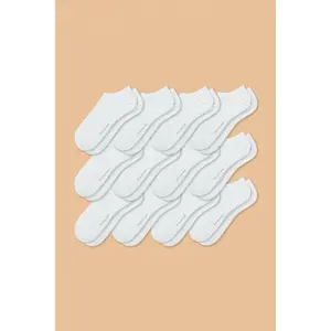 12-Pack Men's Antibacterial Massage Ankle Socks