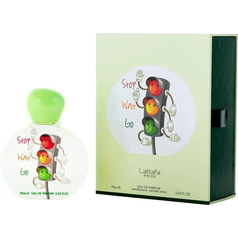 Lattafa Pride Stop Wait Go for Kids Eau de Parfum Spray, 2.53 Ounce / 75 ml