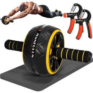 Ab Roller for Abs Workout, Ab Roller Wheel Exercise Equipment for Core Workout, Ab Wheel Roller for Home Gym, Ab Workout Equipment for Abdominal Exercise
