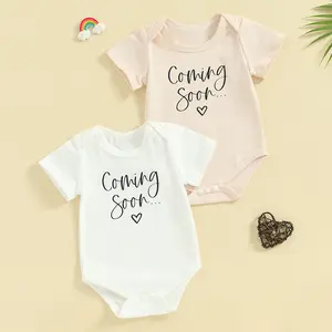 Announcement Baby Bodysuit Reveal Idea&Surprise Gift for Husband, Grandma, Grandpa or Family