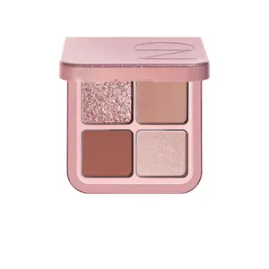Natasha Denona Luxe Glam Compact Quad Eyeshadow Palette in Rosy