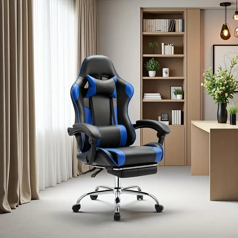 Gaming Chairs And Desks -- Ergonomic Computer Chairs, Esports Chairs, Gaming Chairs, And Office Chairs Featuring Footrests And. Ergonomic Computer Desk Chair with Comfortable Lumbar Support And Fixed Armrests