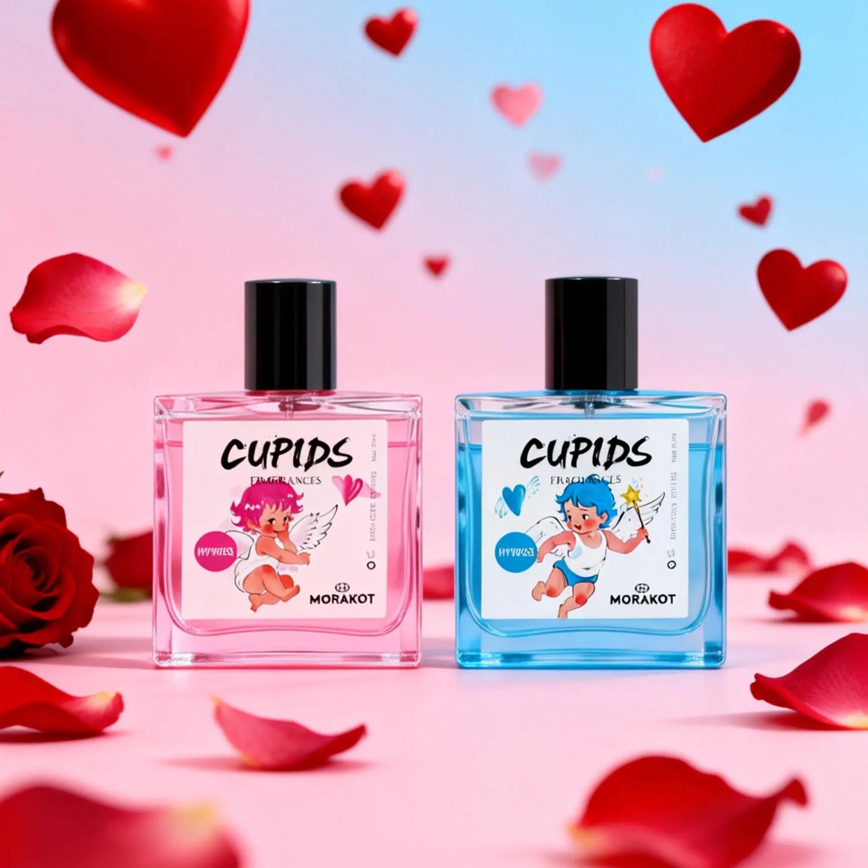 Cupid Perfume Gift Box Set, Fruit Woody Scented Fragrance, Full Size ...