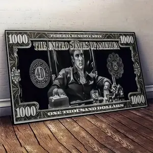 [Sale Up To 45%] Classic Movie Scarface Tony Montana Poster - Funny Xmas Decor - Christmas Poster - Christmas Home Decor