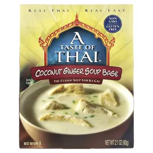 A Taste Of Thai Coconut Ginger Soup Base, 2.1 oz (60 g)