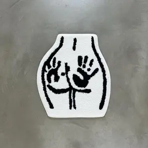 Custom Hand Print Rug - Unique Design for Home Decor