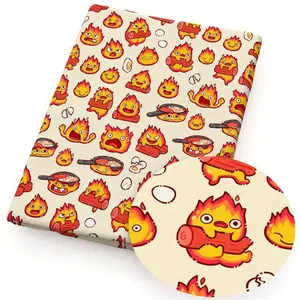 Calcifer Howl's Moving Castle Inspired Wrapping Paper