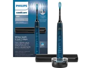 Philips Sonicare 9000 Special Edition Rechargeable Toothbrush, Blue Black, (HX9911/92)