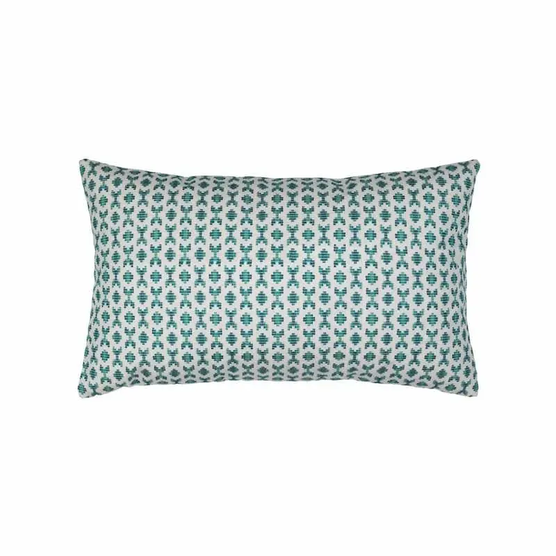 Elaine Smith Alcazar Sea Green Lumbar Pillow Elaine Smith Alcazar Sea Green Lumbar Pillow