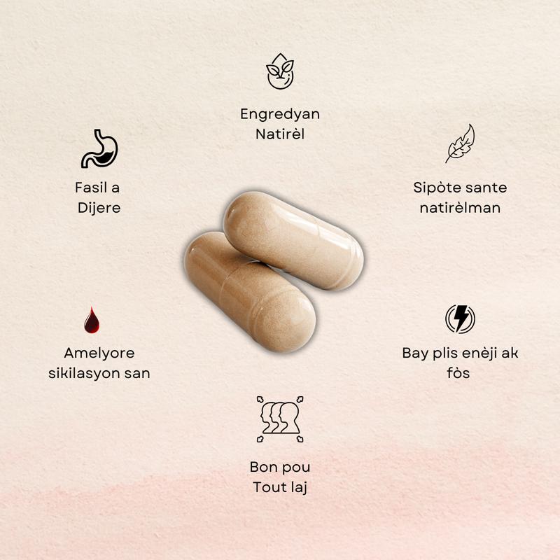 BoteInit Manch Pilon Dietary Supplement 60 Tablets United States of America Enhances Energy & Improves Nutrient Absorption