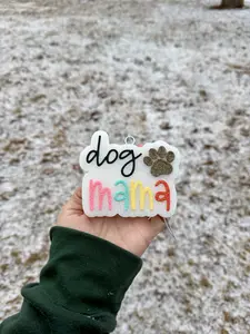 Dog mama car freshie