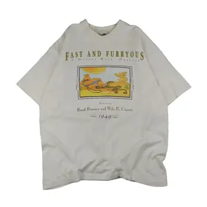 Vintage 1990s Road Runner and Wile E Coyote T-Shirt