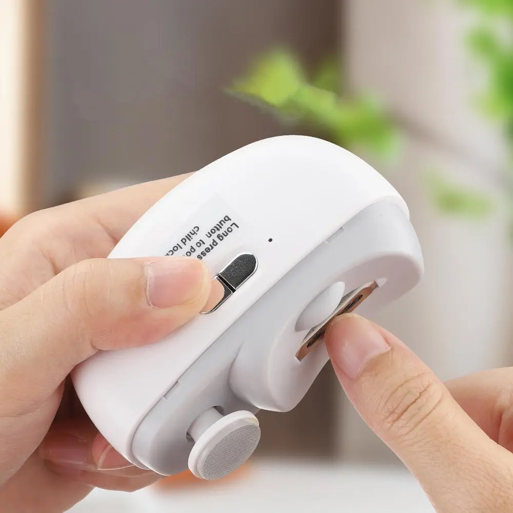 Intelligent Automatic Electric Nail Clipper, Nail Trimmer, Precise Nail Trimmer, Nail Clippers, Multi-functional Nail Polisher, Dual Speed Adjustable Nail Polisher