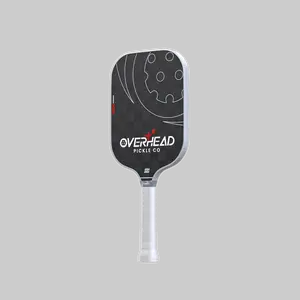 Overhead Control X-Series Pickleball Paddle - Elite Raw 12K Carbon All-Court Paddle With Supreme Spin