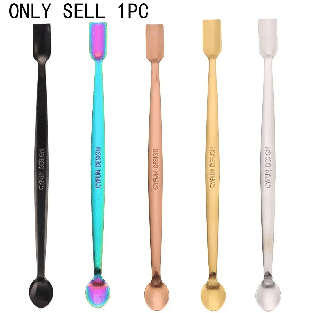 1pcs Stainless Steel Craft Spoon 17Cm  For Laboratory Use/Handicraft Use , DIY Handmake Work with Glitter Embossing Powders Sequins Small Embellishment Handcraft