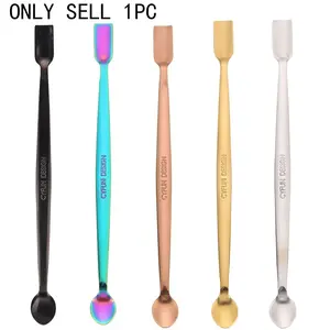 1pcs Stainless Steel Craft Spoon 17Cm  For Laboratory Use/Handicraft Use , DIY Handmake Work with Glitter Embossing Powders Sequins Small Embellishment