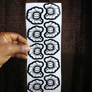 Jamila Daura LLC Henna Design Sticker for Fingers - Simple Floral Traditional Patterns, Cost-Effective Design for Various Celebrations - Flower, Aesthetic
