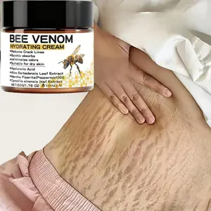 Instant Lifting Firming Cream Moisturizer with Bee Venom Collagen Hyaluronic Acid, Smooths Wrinkles Fine Lines, Suitable for Men Women