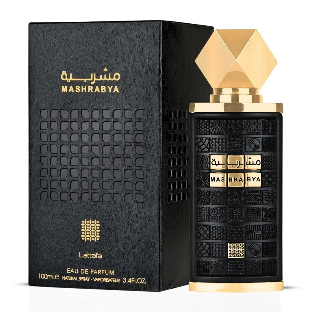 Lattafa Mashrabya for Unisex Eau de Parfum Spray, 3.4 Ounce / 100 ml