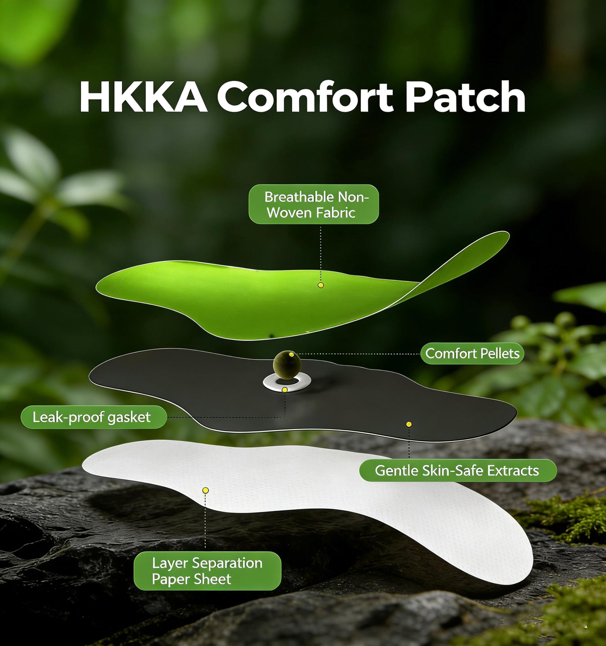 Hanbao Japanese Herbal Patch Balance Patch Navel Patch Body Mask