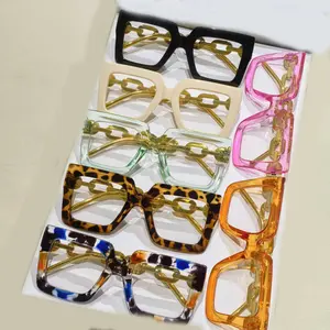 6 Pairs Blue-Light-Blocking Leopard Pattern Eyeglasses, Fashionable Frames and HD Lenses, Comfortable Portable Reading Eyewear, Value Pack for Men & Women, High-Quality Eyewear, Lightweight Durable Glasses