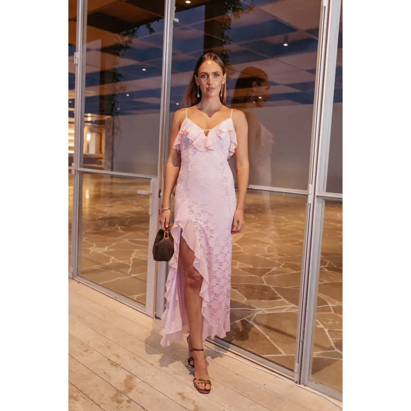 【美品】pink frances lace dress Mary Frances Dress Pink - Remember Nguyen