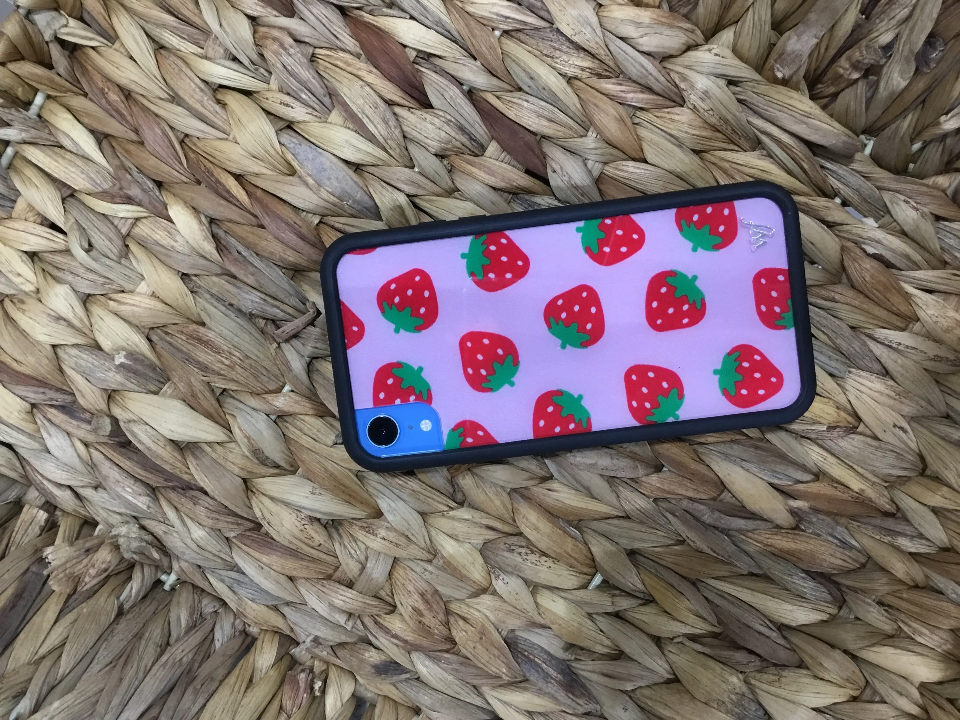 Wildflower Strawberry iPhone case