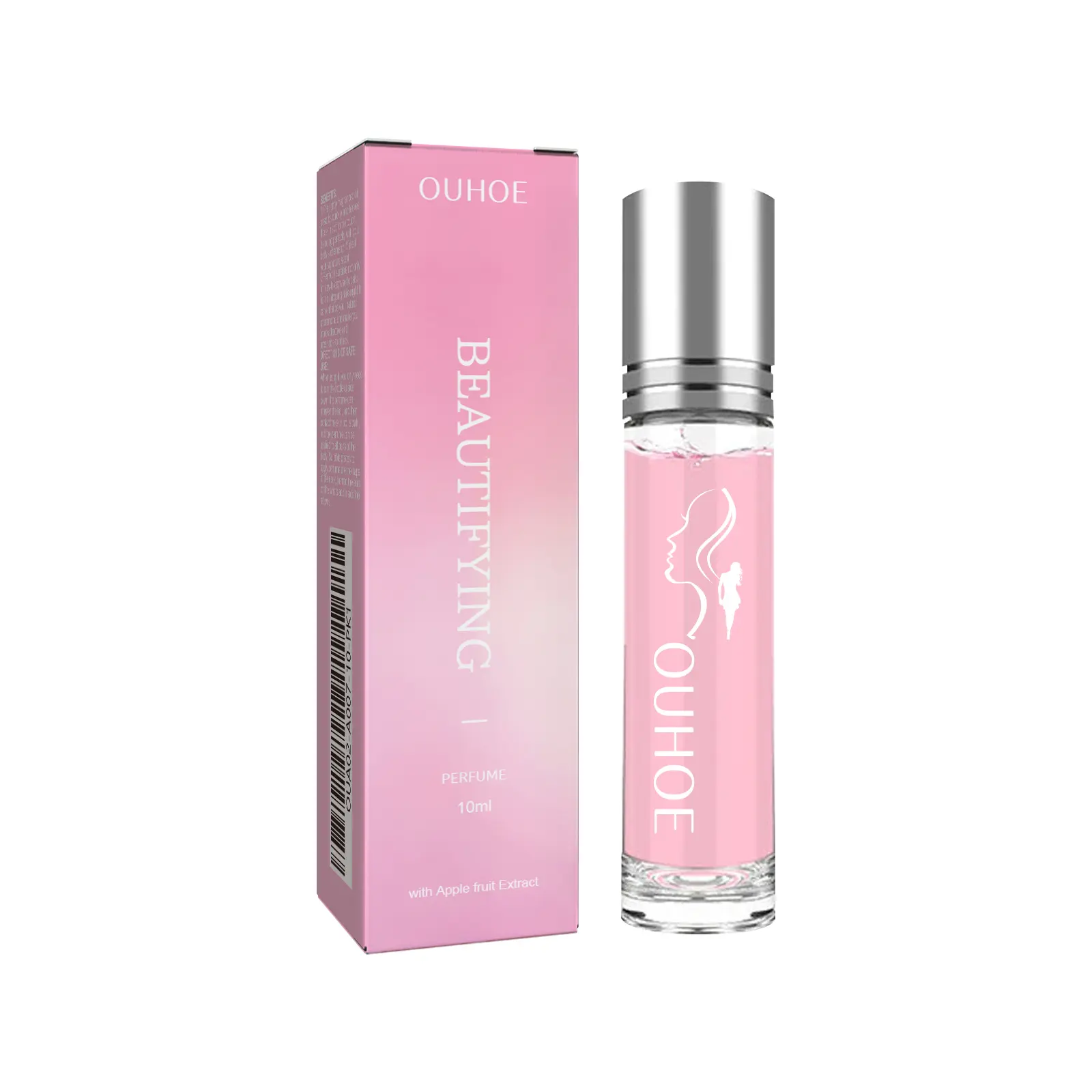 OUHOE Unisex Roll-On EDP Perfume with Guava Extract & Fresh Floral Scent - Long-Lasting, Gentle & Hypoallergenic for Daily Wear, Contains Neither, Youth, Dating, Gentle Aroma, 3 Years, Chemical Free, Turn Up Apply, Roll-On Pack