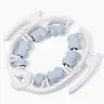 M3 Naturals Anti-Cellulite Roller Lymphatic Drainage Massager - Manual Massage Tool for Fascial Release, Muscle Recovery, Body Shaping, Contoured Skin - Pilates Equipment for Sore Legs & Buttocks, Body Shaping Tool, Manual Massage Tools