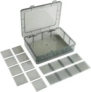 12 Girds Large Plastic Craft Storage Containers, Compartment Storage Container, Parts Storage Box with Adjustable Dividers for Sewing Arts, Washi Tape  Electronics Parts and more