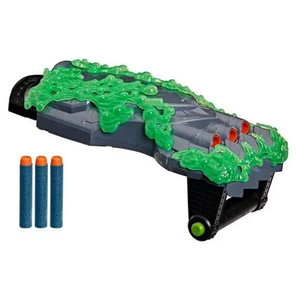 Hasbro Doomsday Doctor Doom Doomglow NERF Foam Dart Blaster with Triad Technology