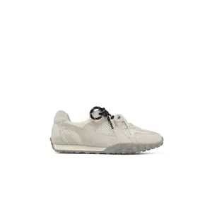JSlides Urban Sport  Sneaker Women's Closed Toe Low-Top Casual Trainers with Double Lace System for Running