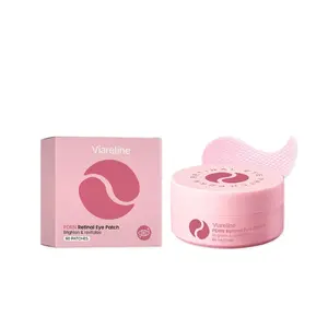 Pdrn Collagen Eye Mask, 60 Sheets, Retinol Moisturizing Brightening, Lifting Firming, Daily Care, Reduces Fine Lines, Suitable for All Skin Types