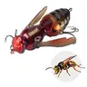Kingdom Hornet-Shape Topwater Artificial Fishing Lure, 40mm Small Fishing Tackle, Floating Insect Mimicry Bait with Noisy Splash Action for Freshwater Bass, Standard/Glow & UV Kit Options