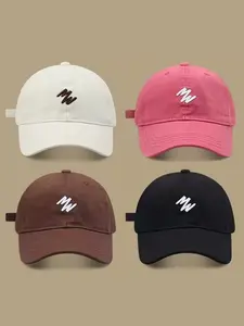 Unisex Soft Top Polyester Baseball Cap, Simple Fashion Snapback Hat, Adjustable Hat, Sun Protection, Daily Wear, Holiday Casual Sports
