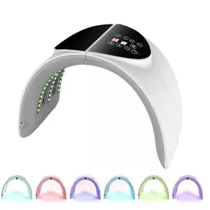 LED Light Therapy - 7 Colors with Near Infrared Light LED Face Mask for Skin Rejuvenation SPA Facial Body Skin Care Beauty Salon Device