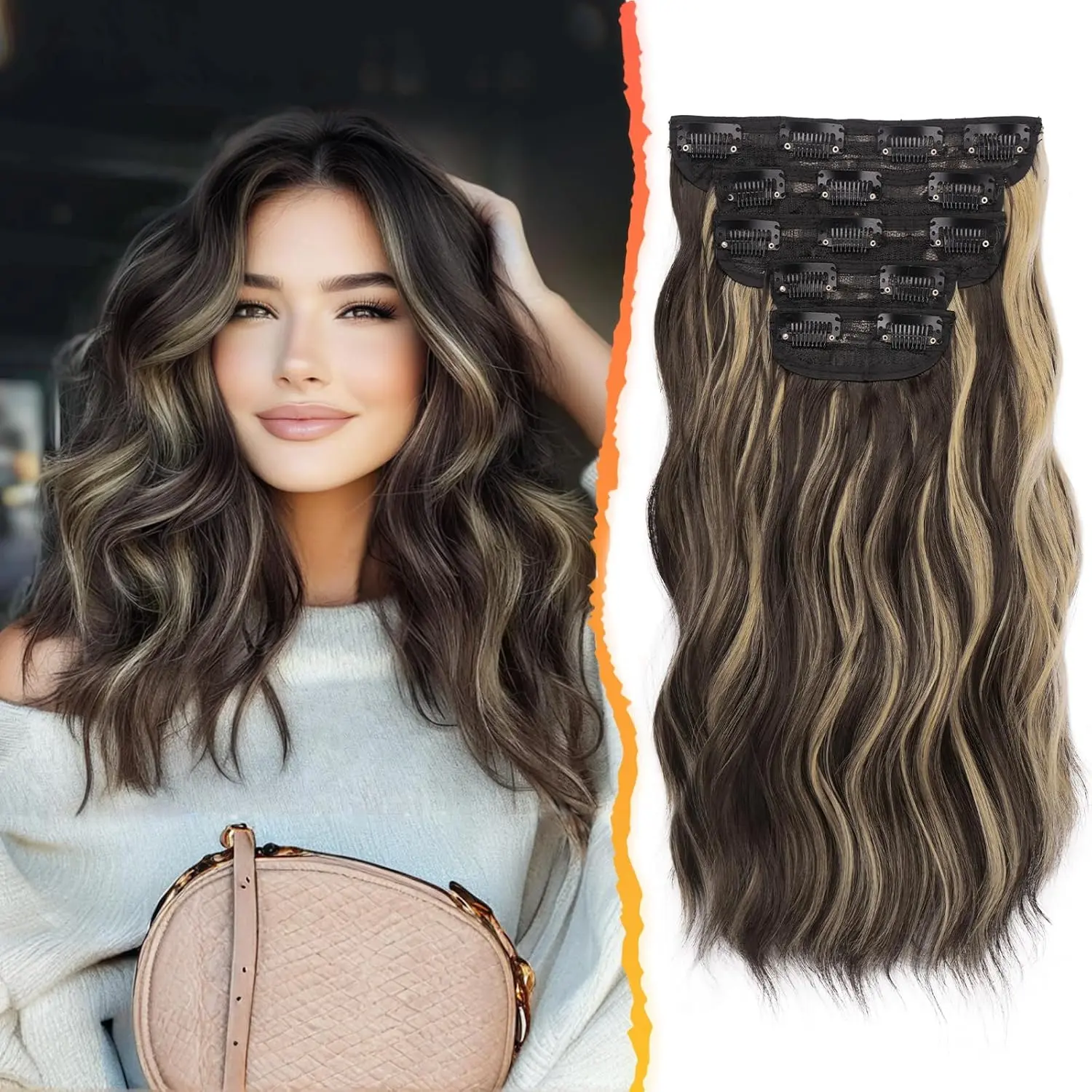 Chocolate Brown with Highlights