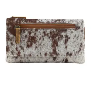 WILDFIRE LEATHER AND HAIRON WALLET by Myra