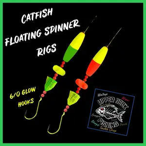 Floating Catfish Spinner Rigs - by Upper Deck Fishing