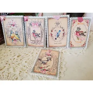 {Little Heart Designs} Glitter Birds Gift Tag