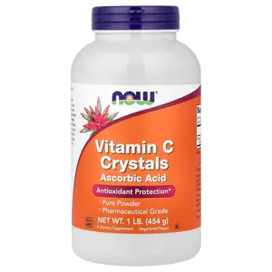 NOW Foods Vitamin C Crystals, 1 lb (454 g)