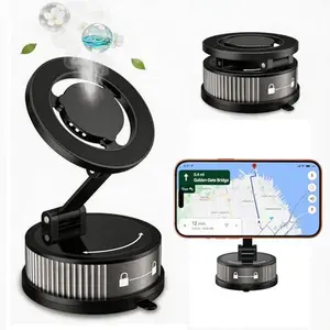【Father's Day Gift】 2-in-1 Fragrance Diffuser Car Phone Mount, 360° Rotatable Universal Holder for Dashboard & Windshield, Compatible with iPhone 17-12 Pro Max Plus & More Automotive Interior Accessories
