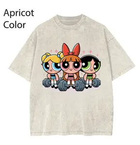 Cute Girl #Powerpuff Weightlifting 2026 Shirt, Gym Shirt, Short sleeve Casual Top Womenswear