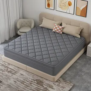 【Clearance】BOMASS 12-14 Inch Twin Full Queen King Size Mattress in a Box Memory Foam Pocket Spring Gray Mattresses Medium Firm Lumbar Support, For Home Rooms Hotels, Boxed Gift Furniture Ergonomic Modern Bed
