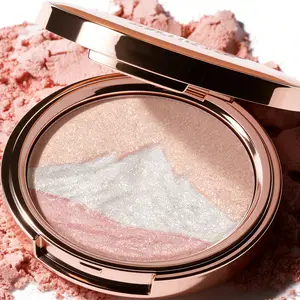 Truth'Key Tri-Color highlighter powder palette Highly Pigmented Compact