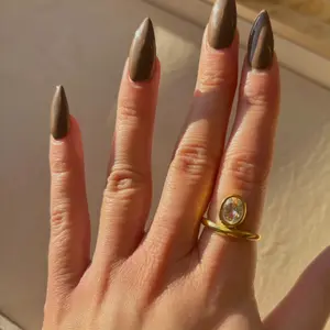 Marissa Oval Bezel Ring