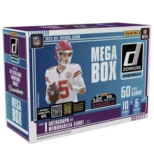 2025 NFL Donruss Mega Box - Downtown! - Blue Scope - Panini Collectible Football Sports Trading Cards