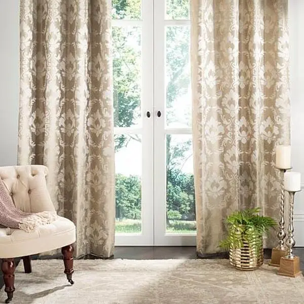 Safavieh Perama Window Panel - Beige - 52" x 96"