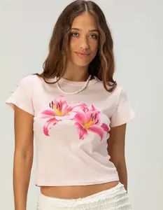 FULL TILT Lily Womens Baby Tee