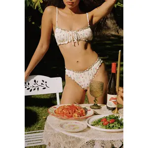 Bonita Ruffled Bikini Top